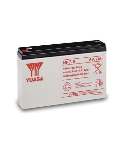 PB 6V   7AH YUASA  0607