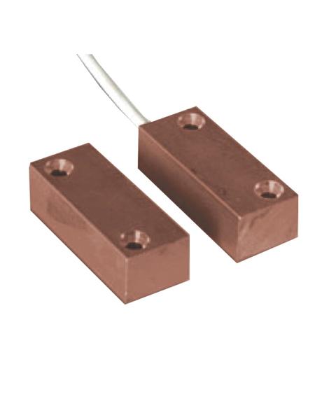 403-AP-M CONTATTO IN ALLUMINIO MARRONE 32X15X10