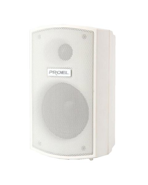 XE35TW DIFFUSORE PARETE 2VIE 15W BIANCO ABS C/STAFFA