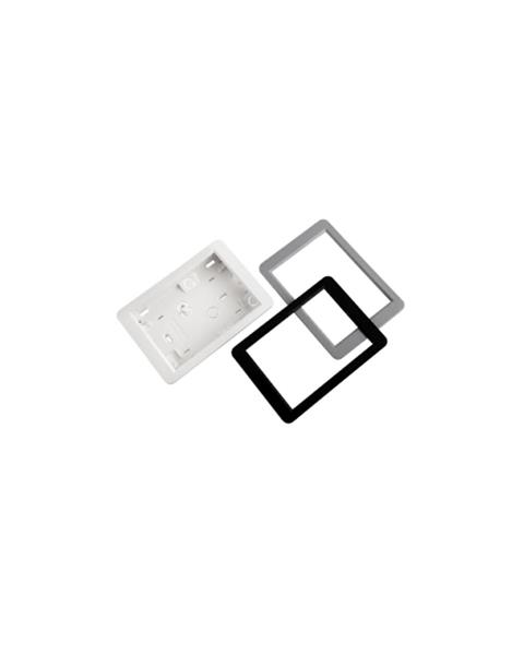 RAKELFLUSH0A KIT MONTAGGIO INCASSO TASTIERA TOUCH ELEGANT