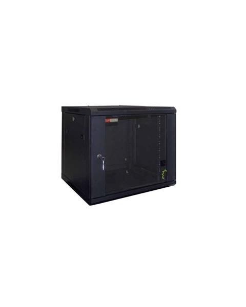 ARMADIO WPN-RWB-15606-B 15U A770XL600XP600MM NERO PORTA VETRO PR