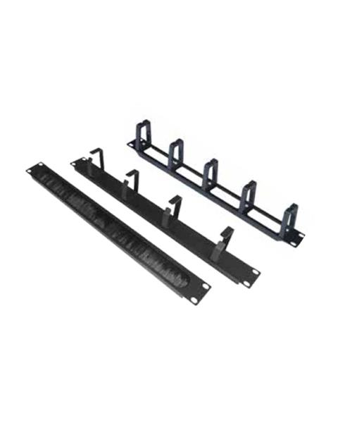 PANNELLO GUIDACAVI WPN-ACM-102-B IN PLASTICA 1U NERO