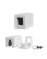 PRESA A MURO PER KEYSTONE 1PORTA WPC-SBX-0101 RJ45/RJ11
