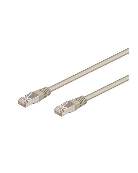 PATCH CORD S-FTP CAT6A 0.5MT WPC-PAT-6ASF005 GRIGIO LSZH SCHERM.