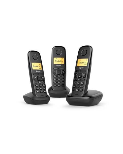 GIGASET A170 TRIO NERO TRE CORDLESS