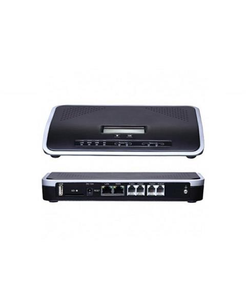 EUROVOIP V6202 CENTRALE TEL.IP 2LINEE ANALOG.+2BCA+50VOIP C/RIS.