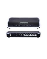 EUROVOIP V6204 CENTRALE TEL.IP 4LINEE ANALOG.+2BCA+50VOIP C/RIS.