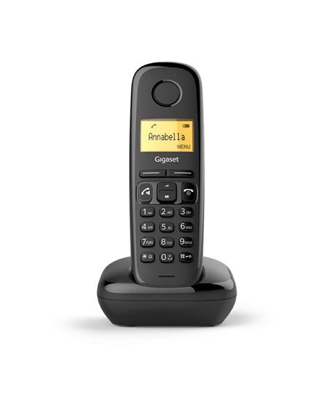 GIGASET A270 NERO DISPLAY ILL. B&N 1.5 VIVAVOCE CLIP