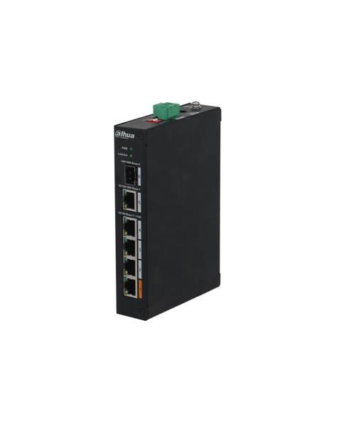 CHS4106-4ET-60 SWITCH 4POE*10/100+1P*1000+1P*SFP HARDENED 60W