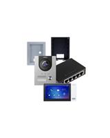 KTP01L(F) VIDEOCITOF.IP C/POSTO EST.VT02201F+VTH2421FW-P+SWITCH