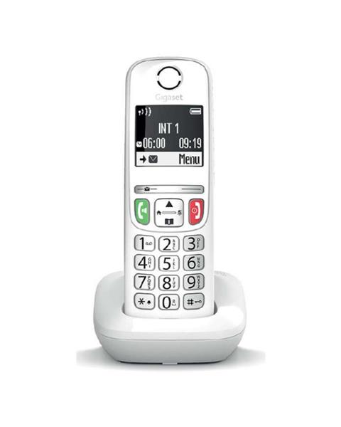 GIGASET E270 BIANCO DISPLAY ILL.B&N 2 TAST.ILL.VIVAVOCE CLIP