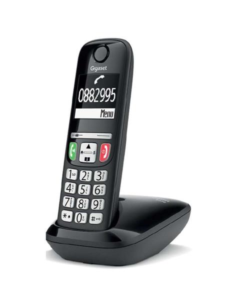 GIGASET E270 NERO DISPLAY ILL.B&N 2 TAST.ILL.VIVAVOCE CLIP