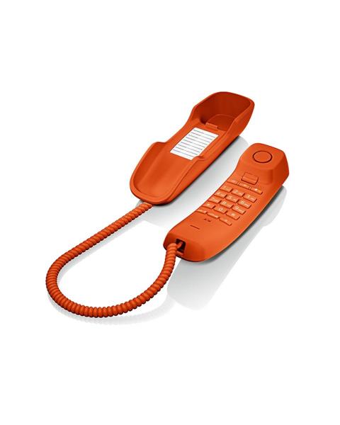 GIGASET DA210 ORANGE A FILO S/DISPLAY COMPATTO DA TAVOLO O MURO