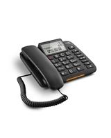 GIGASET DL380 NERO A FILO DISPLAY B&N TASTI GRANDI VVOCE +LED