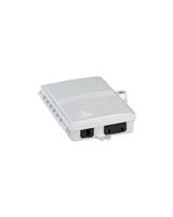 BOX OTTICO WPC-FCB-O0102 2PORTE IP65 SC/LC INST.MURO BIANCO