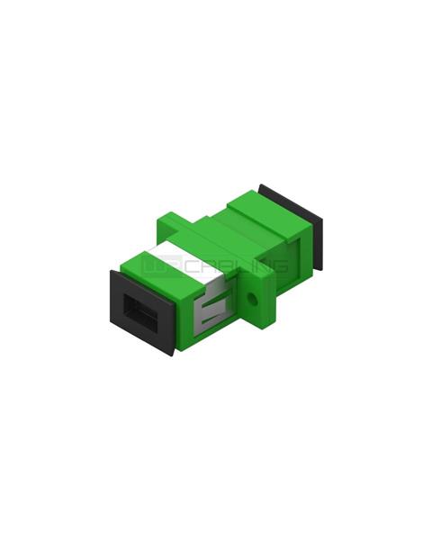 ADATTATORE MONOMODALE WPC-FA0-SCA0100 OS2 SC/APC SIMPLEX VERDE