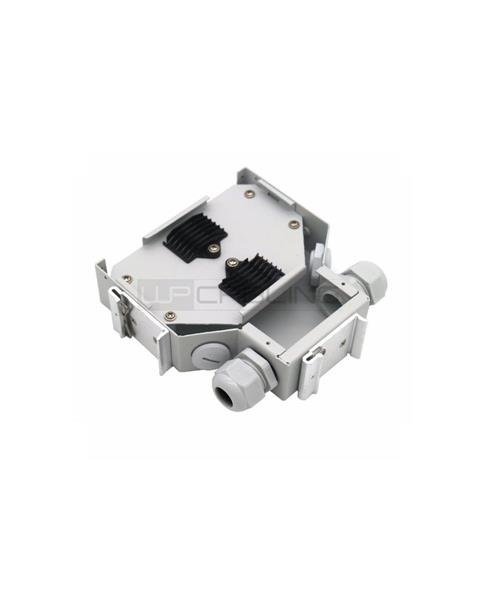 BOX OTTICO WPC-FPB-06-G 12FO GUIDA DIN 2PANNELLI SC/LC