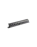 PANNELLO GUIDACAVI WPN-ACM-302-B 2U CON COPERCHIO NERO