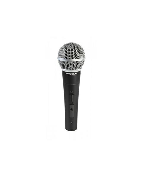 DM580LC MICROFONO DINAMICO AD IMPUGNATURA CAVO XLR 5MT