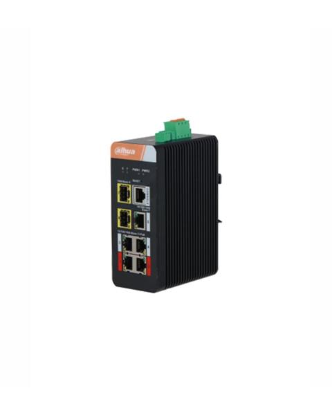 IS4207-4GT-120 4POE*1000+1P*1000+2P*SFP INDUSTRIAL S/ALIMENT.