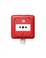 KE-DM3110R-IP PULSANTE INCENDIO ANALOGICO IP67 EN54-11 C/SCAT.