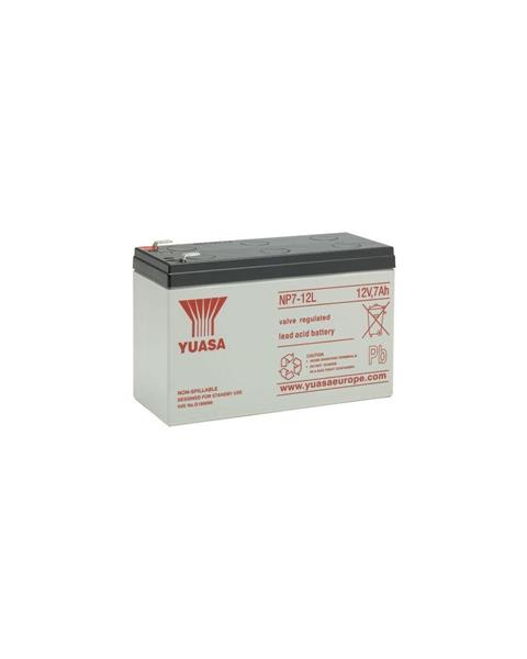 PB 12V   7AH**L NP1270L C/FASTON LARGHI YUASA