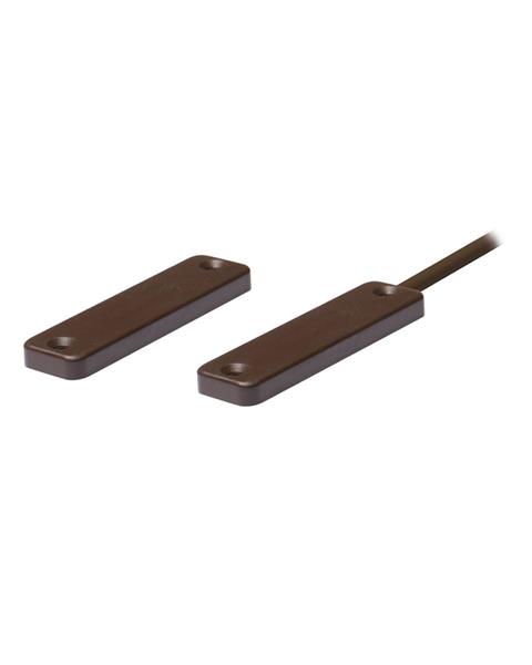 CTE045MA CONT.MAGN.PIATTO PLASTICO DA SUPERFICIE MARRONE