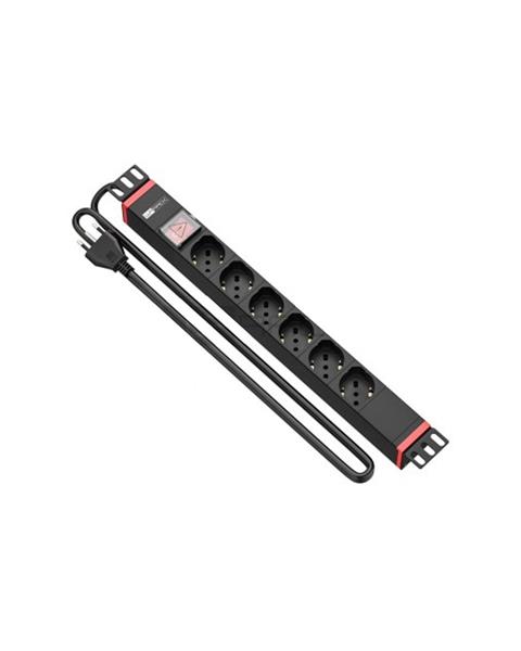 MULTIPRESA WPN-PDU-G01-08 8PRESE UNIV.SHUKO+SPINA SHUKO16A C/INT
