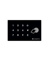 DEVIC-KEY6 D222 TASTIERA TOUCH NERA C/MIFARE INCASSO ORIZZONT.