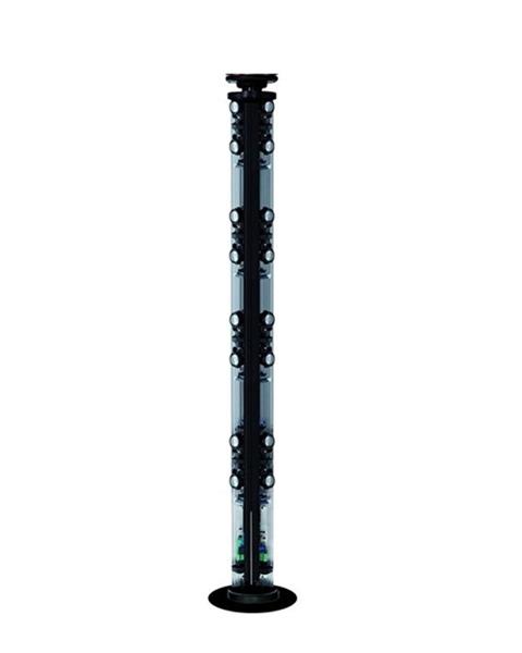 TW255D-RX TOWER COLONNA IR H2,5MT 10 RAGGI TERMINALE