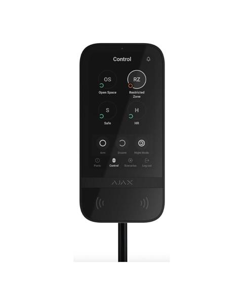 KEYPAD TOUCHSCREEN S 143607 FIBRA BLACK TASTIERA TOUCH PER FIBRA