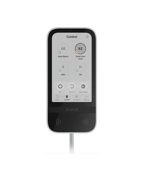 KEYPAD TOUCHSCREEN S 143608 FIBRA WHITE TASTIERA TOUCH PER FIBRA