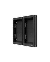 4884 KIT INSTALLAZIONE PARETE 4MODULI SERIE4000 GRIGIO FUCILE