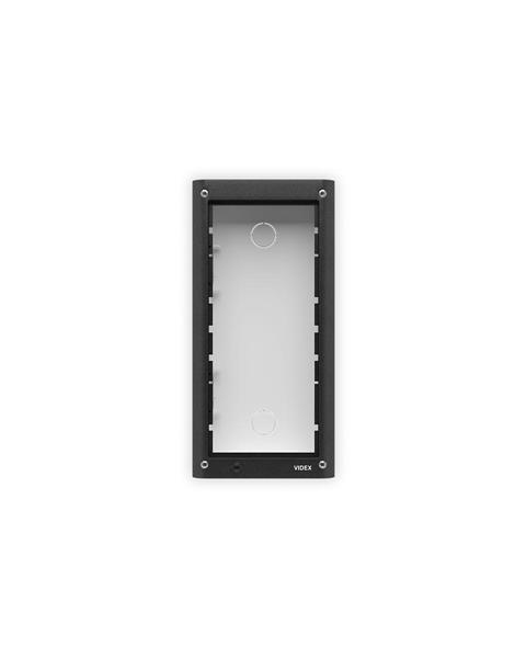 4852 KIT INSTALLAZIONE INCASSO 2MODULI SERIE4000 GRIGIO FUCILE