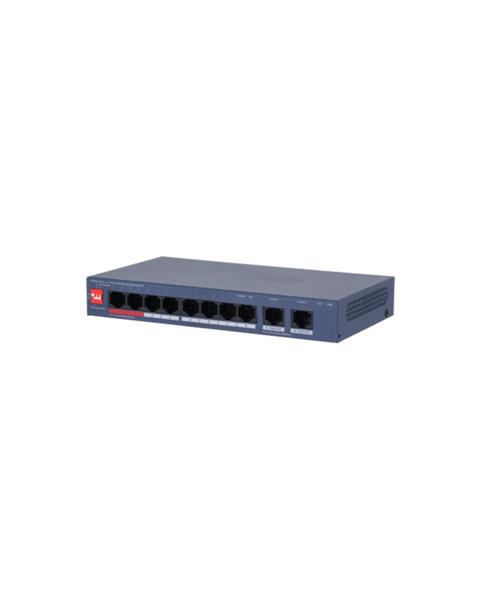 CS4010-8ET2GT-110 SWITCH 8POE*10/100+2P*10/100/1000 CLOUD MANAG.