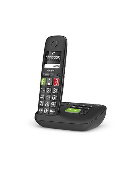 GIGASET E290AM NERO C/SEGRET. DISPLAY ILL.B&N 2 TAST.ILL.VVOCE