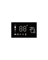 DEVIC-THE3 D242 TERMOSTATO TOUCH NERO A LED INCASSO 12VDC