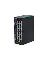 HS4420-16GT-190 SWITCH 16POE*1000+4P*SFP HARDENED MANAGED 190W