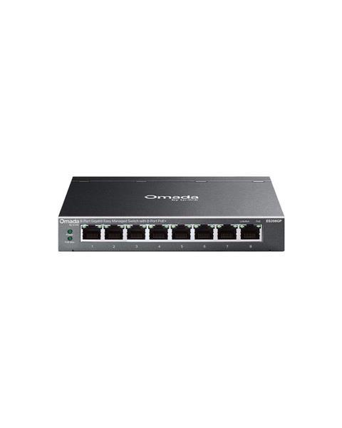 ES208GP OMADA SWITCH 8P POE GIGABIT 64W EASY MANAGED