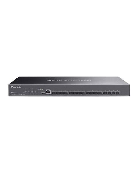 SX3016F OMADA SWITCH L2 16P SFP 10GE 320GBPS DOPPIA ALIM. MANAG.