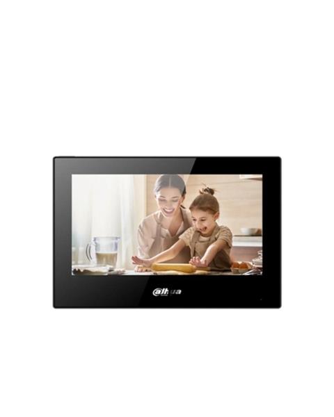 VTH5321GB-W POSTAZIONE INTERNA NERA 7 IP/WI-FI ANDROID 12V/POE